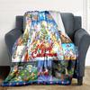 1Pc Christmas Disney Characters Blanket Soft And Comfortable Casual Warm Camping Travel Christmas Halloween Xmas Gift M924398