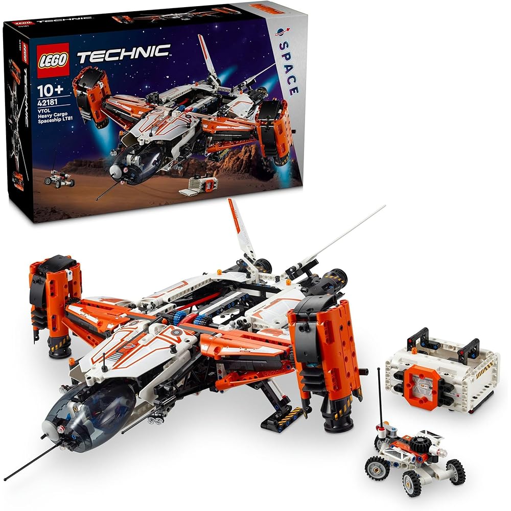 

LEGO Technic VTOL Large Cargo Spaceship 42181 Building Toy for Kids Ages 10-12