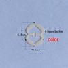 Criss-Cross Non-Slip Invisible Bra Straps with Anti-Exposure Buckle