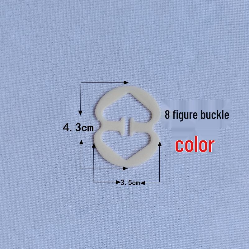 Criss-Cross Non-Slip Invisible Bra Straps with Anti-Exposure Buckle