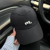 Quick-drying baseball cap for women, featuring letter embroidery, a soft brim, and a duckbill design, suitable for spring and summer, and available