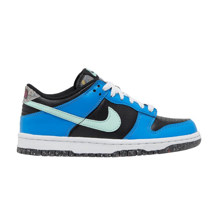 Nike Dunk Low SE GS Black Light Photo Blue Mint Foam 36