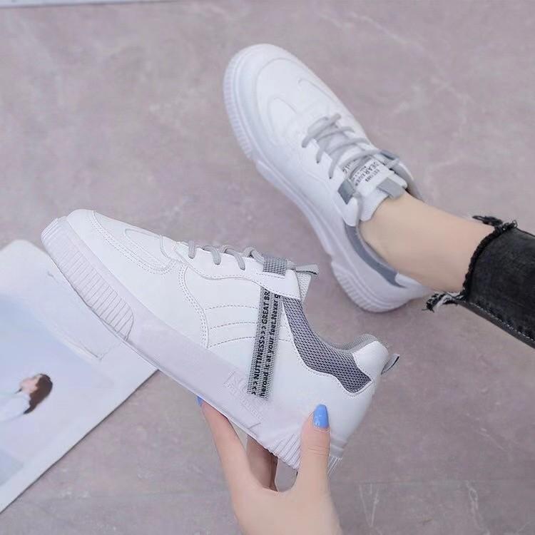 

Женские белые туфли, новые повседневные универсальные дышащие папины спортивные осенние туфли для сноуборда Ins 36 серый