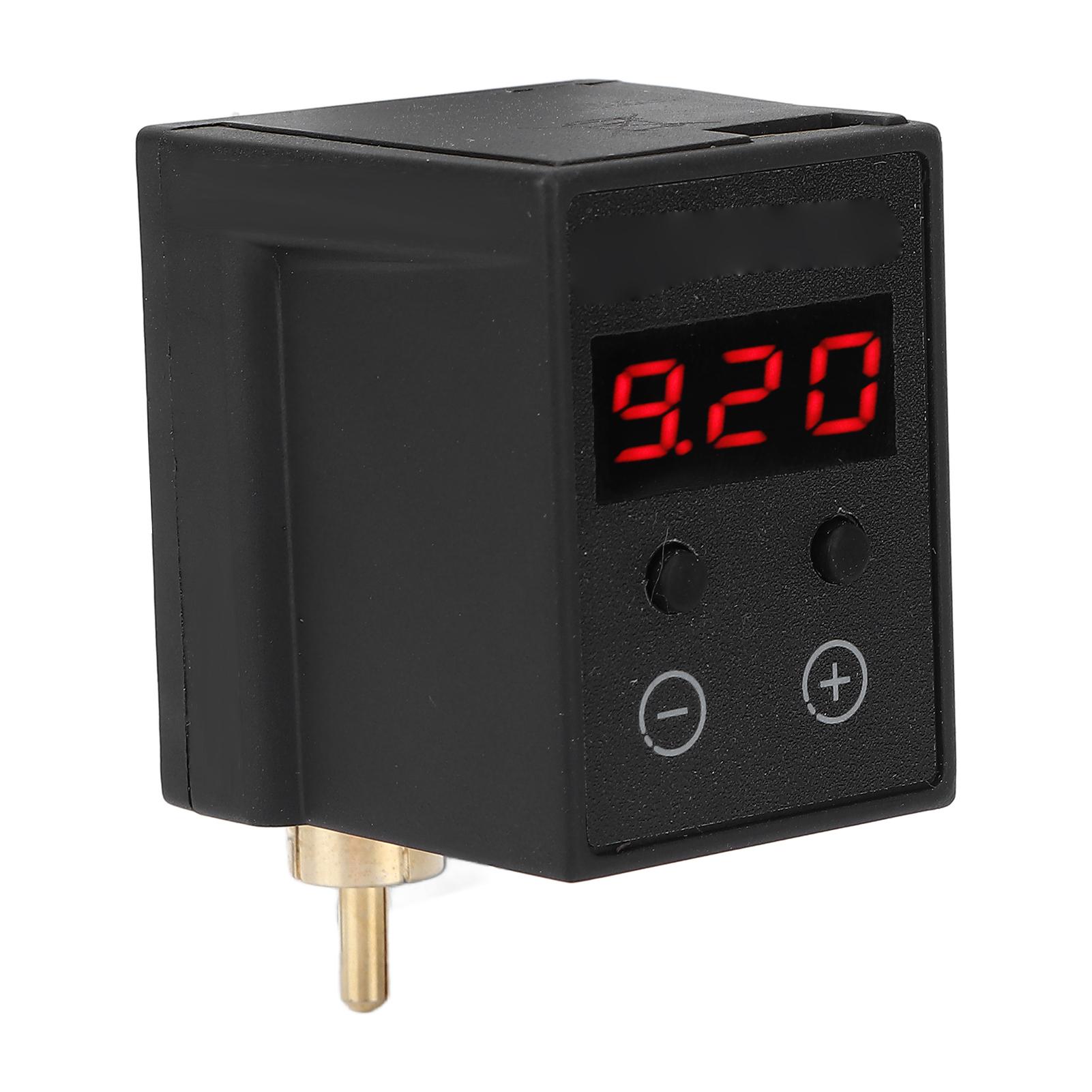 

Мини блок питания для тату ЖК-дисплей Регулируемое напряжение Перезаряжаемый Беспроводной Питание для тату-машинки