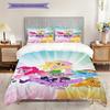 Rainbow Friends Magical Gathering Threepiece Set 1 Duvet Cover 2 Pillowcase Without Core Duvet Cover And Pillowcase Soft And Comfortable