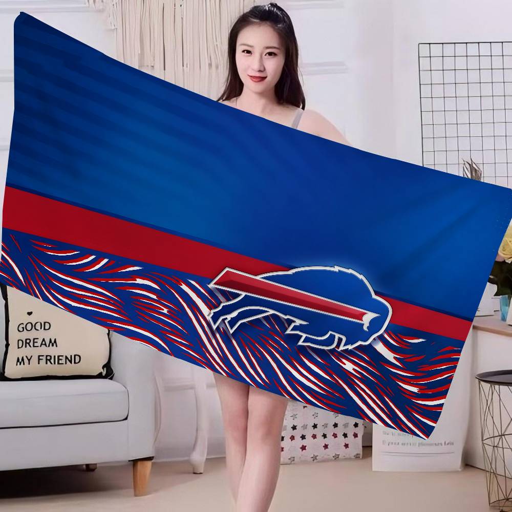 Cool B-BuffaloS-B-BillS Beach Towel Colorful Bath Towels for Girl Microfiber Quick Dry Custom Sand Free Beach Yoga Spa Gym Pool