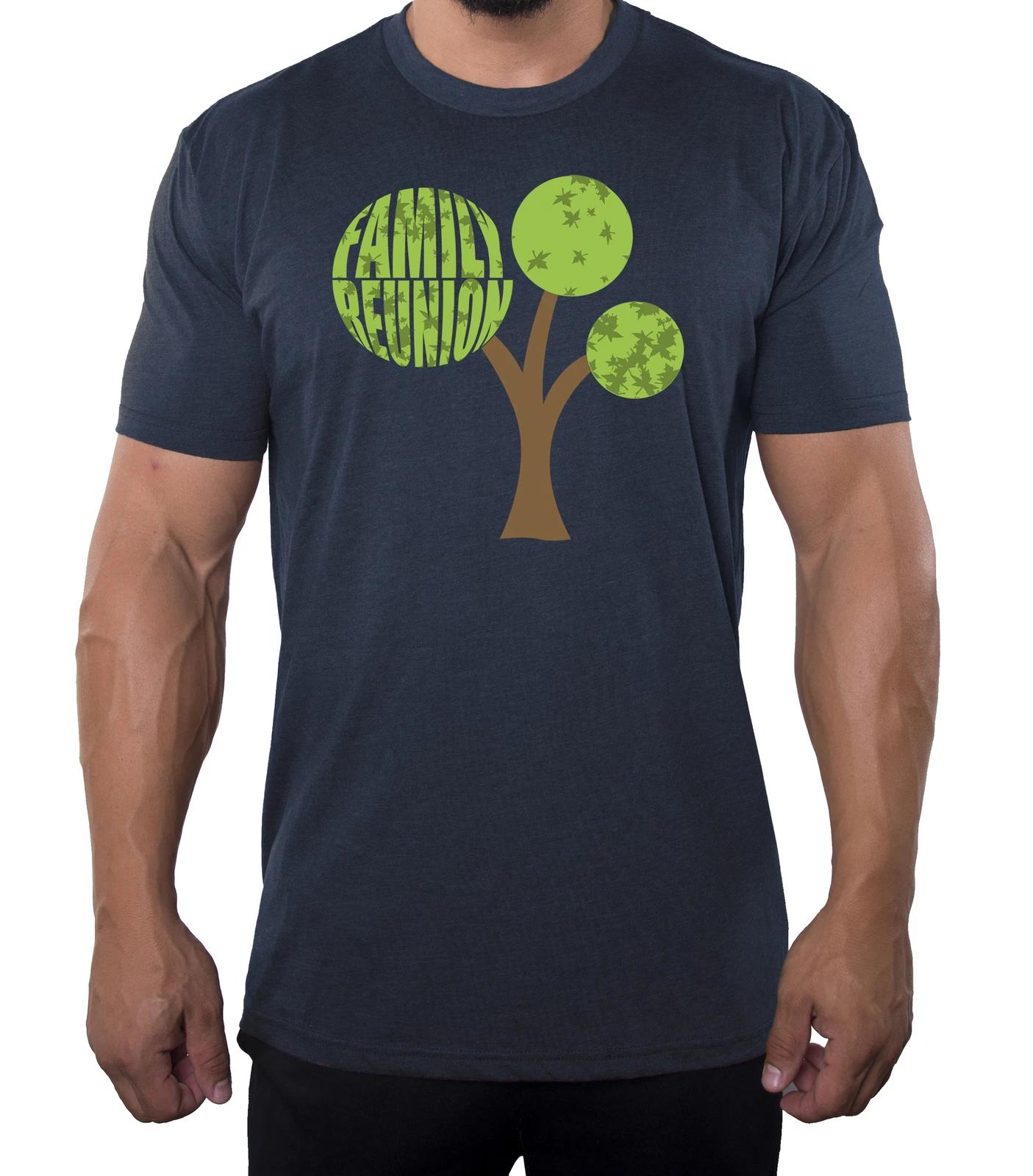 Family Reunion Tree with Year- Family Reunion Men s T-Shirts L