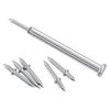 Heavy Duty Galvanized Invisible Fasteners Two Way Headless Nails for Baseboards & Woodworking No Track Left After Removal