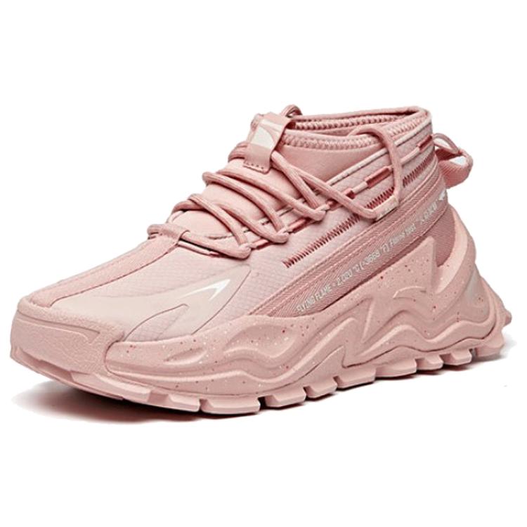 Anta Mesh, Synthetic Leather Cushioning Slip Resistant Abrasion Resistant Low top Sports Casual Shoes Women's 922018800-4