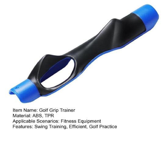 Golf Grip Trainer Right-Handed Golf Swing Trainer Golf Club Grip Training Aid to Help Correct Hand Position Enhance Grip Strength Precision And Swing