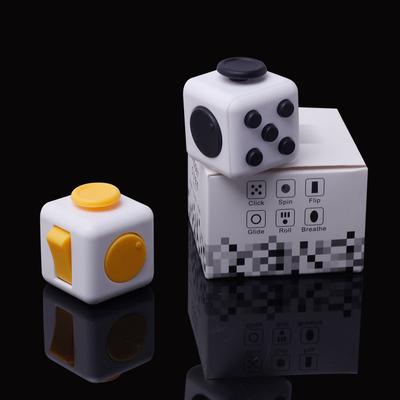 Six Sides Fun Decompress Anti-anxiety Fidgeting Decompress Rubik's Cube Dice Toy Educational Toy