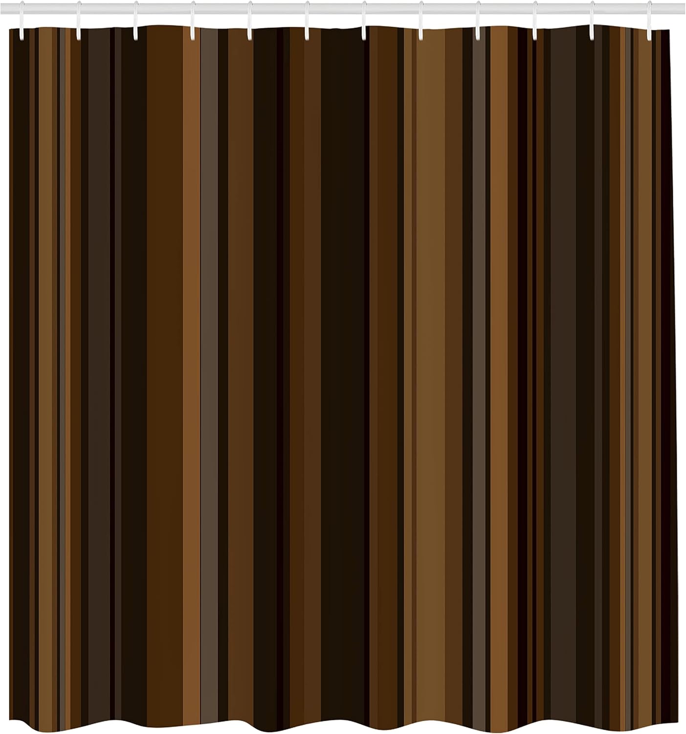 

Abstract Shower Curtain, Retro Vertical Striped Background In Different Shades Of Earthen Tones Image, Cloth Fabric Ba W60H190(CM)-1 Pcs