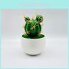 Artificial Cactus Simulated Green Plants Desktop Potted Indoor Decoration