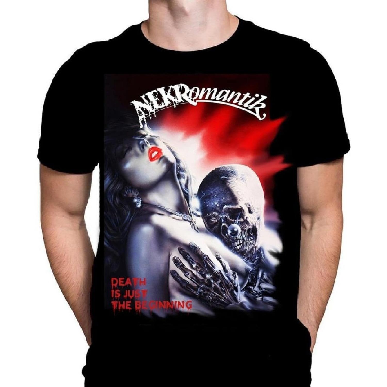Wild Star Hearts NEKROMANTIK Мужская футболка Хэллоуин Готический Хоррор Фильм Принт, Черная Графическая Футболка, Футболка с Постером Фильма S