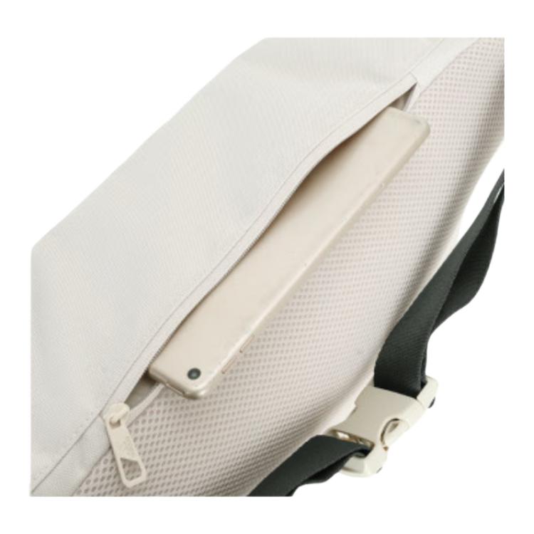 New Adidas Fabric Fanny Pack Unisex Jade White & Black JJ3369