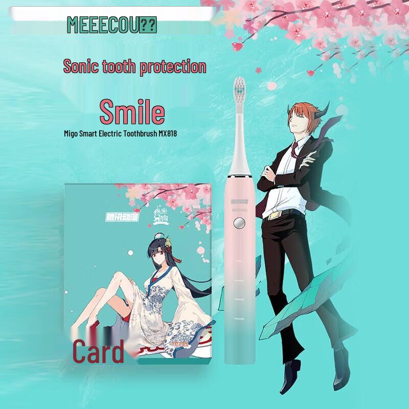 

MEEEGOU MX818 Sonic Electric Toothbrush Set