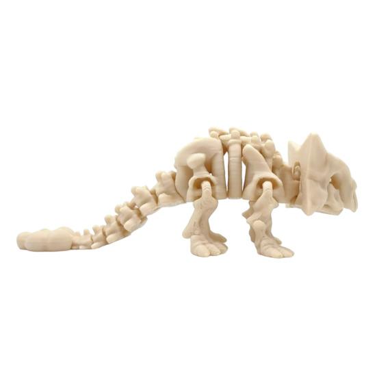 Dinosaurierskelett Figur 3D Gedruckte Dino Knochen Figuren Mini Skelett Spielzeug für Dino Sand Ausgrabung Wissenschaftliches Spielen Party Mitgebsel