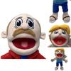 Funny Cartoon Open Mouth Boy Hand Puppet Plush Toy For Parent-child Interaction And Early Education Gift Characters)