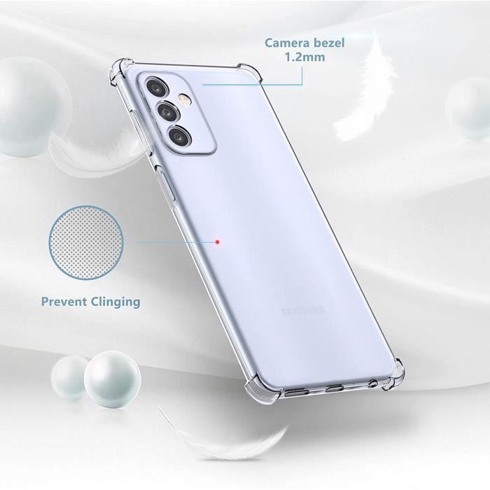 Fodral för Samsung Galaxy M13 - Skyddspaket - 4 Förstärkta Hörn - Silikon - 2 Härdade Glas