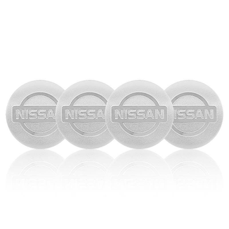 

4Pcs 56/60/65mm Car Wheel Center Hub Caps Stickers Badge Emblem Nissan Qashqai j10 j11 X-trail GTR Tiida Juke Sentra Patrol 56mm
