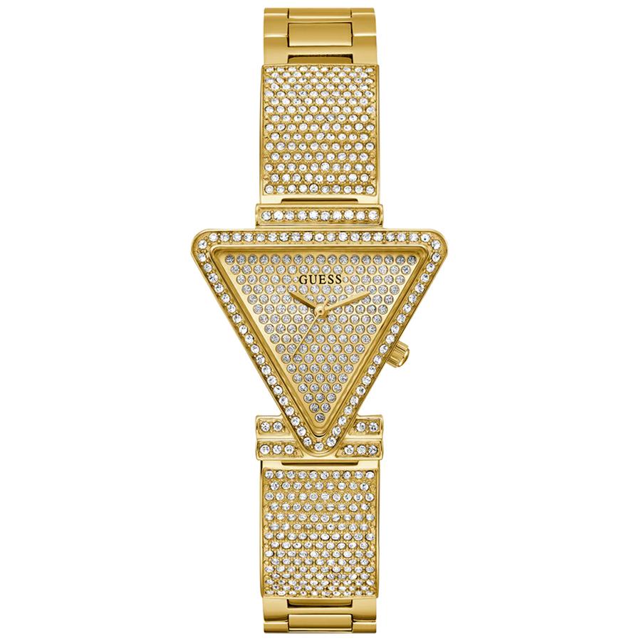 

Guess Gold Stainless Steel Strap Women s Quartz Watch - GW0644L2