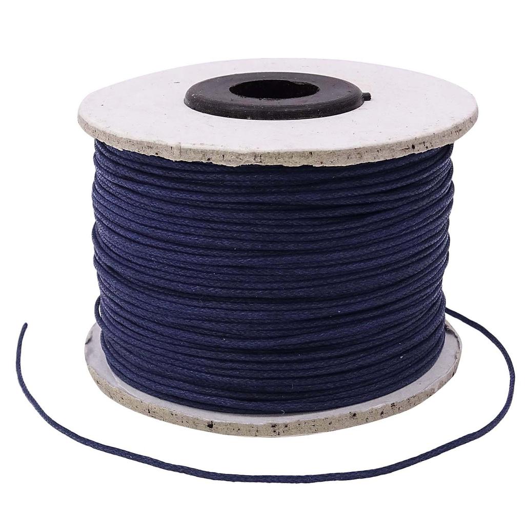 0.5 Mm Bracelet Necklace Jewelry Making Wax Corduroy DIY Cord Thread 1 Roll