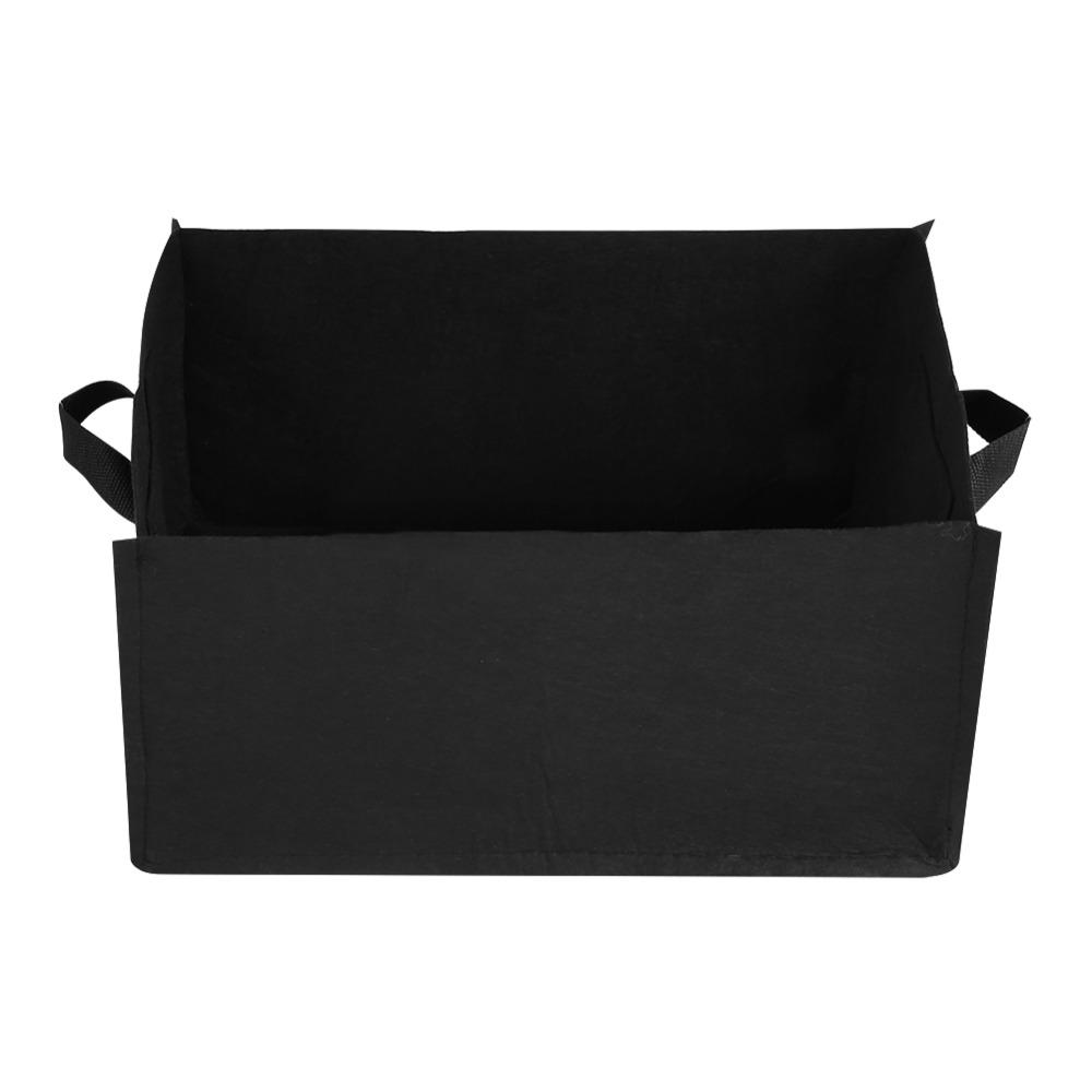 4PCS Non-woven Fabrics Grow Bags with Handles Reusable Planting Bag Planter Square Easy To Move Vegetable Grow Bag