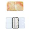 Half Pan Watercolor Tray Paint Tin Box Empty Palette Painting Storage Paint Tray