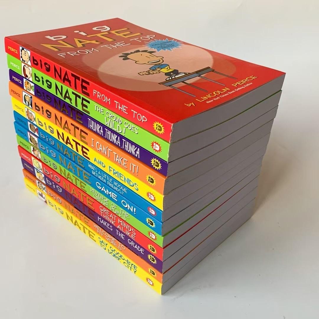 12 Sējumi Angļu Valodā Big Nate