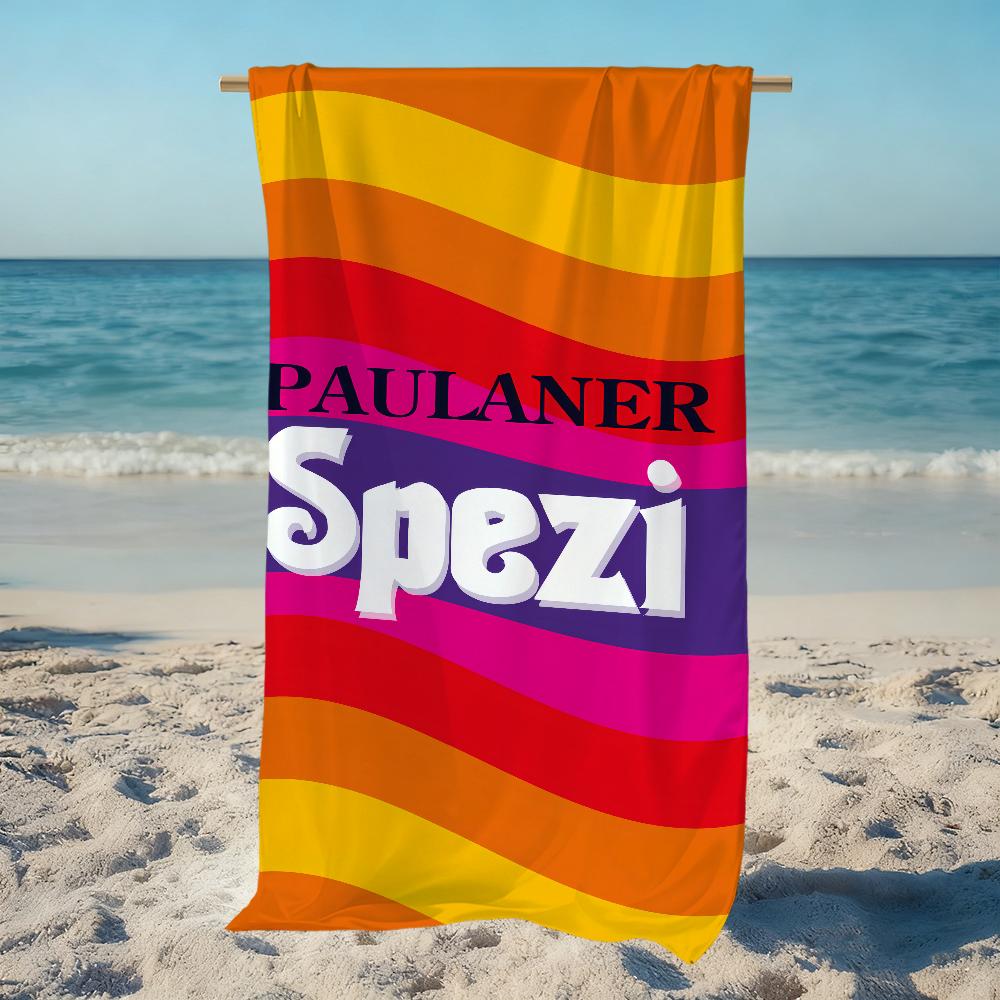 P-Paulaner S-Spe-zi Handtuch Groß Schnelltrocknendes Mikrofaser weich Strandhandtuch für Reisen Fitness Sauna Baden Camping