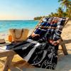 Mbappe Personalized Name Beach Towel Super Soft Microfiber Quickdry Fabric Portable for SwimmingBeachCamping Travel Beach AccessoriesGym