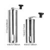 Efficient Manual Coffee Grinder Rusts Resistant Stainless Steels Espresso Grinding Machine for Home and Office Use