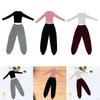 1/6 Female Action Figure Wardrobe, Long Sleeve Sweater and Pants Set for 12'' Dolls