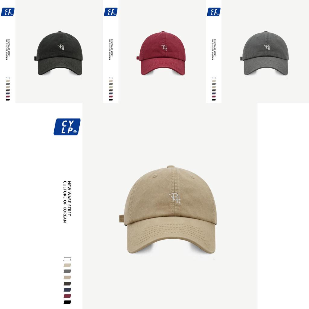 Fashionable Casual Cotton Baseball Hat With Simple Design For Couples And Street Style