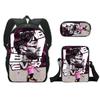Modern Miami Messi Backpack Set With Breathable Polyester And Lightweight Design For School Use