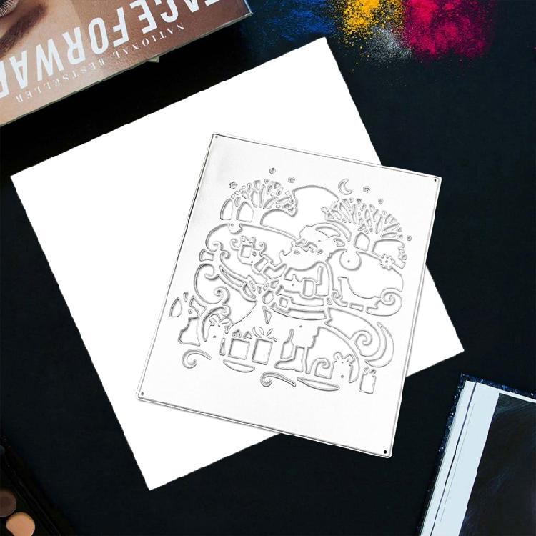 Christmas Santa Metal Cutting Dies DIY Embossing Scrapbooking Photo Album