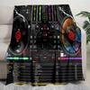 Dj Turntable Blanket Soft Comfortable All Seasons Perfect Sofa Office Naps Trips Birthday Gift Christmas Present