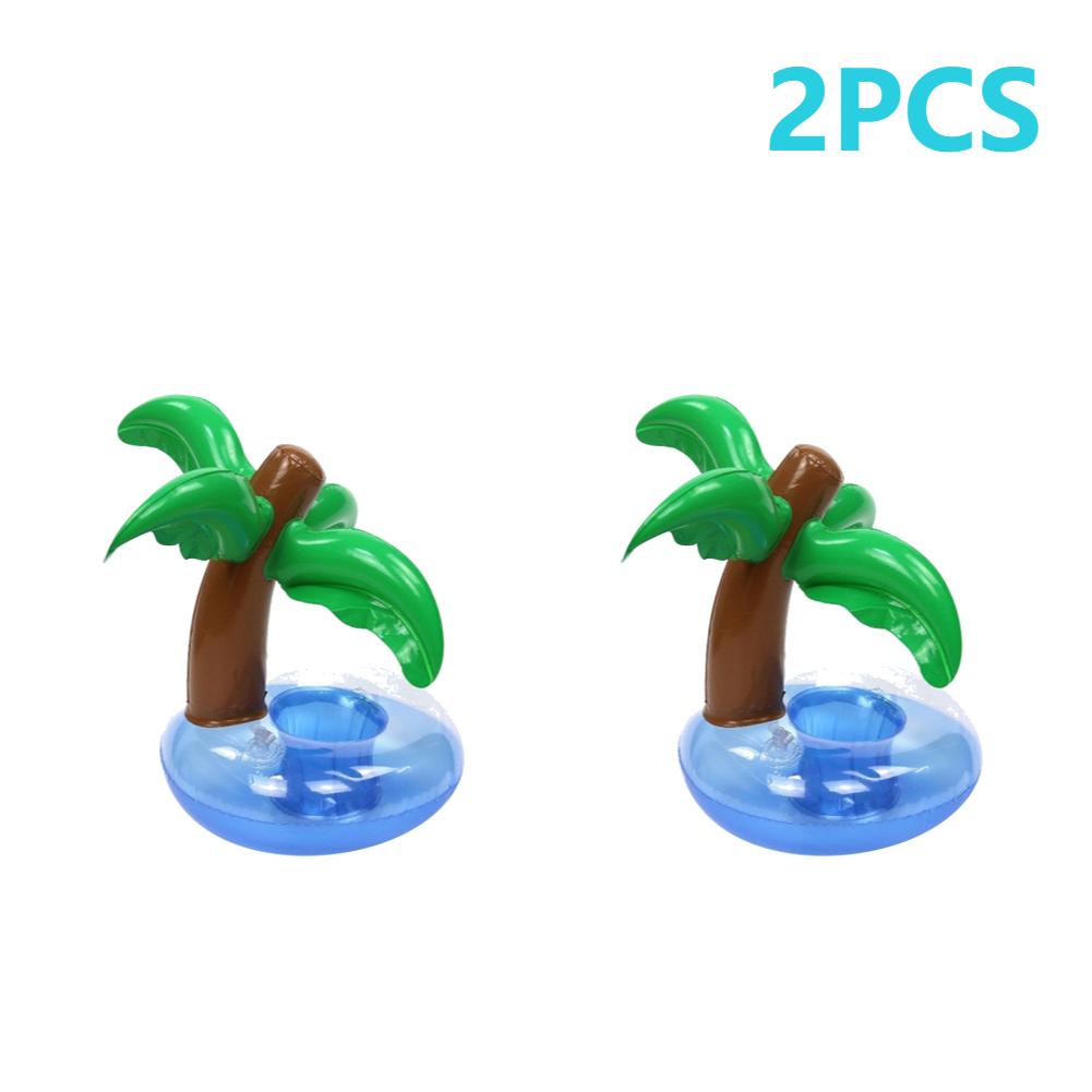 Inflatable Cup Holder Mini Swimming Ring Float Toys Party Decoration Beach Bar Coasters Pool Accessories Floating Drink Holder
