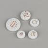 5 Pieces Leather Clarinet Pads - Sheepskin Woodwind Accessories Various Sizes - Music Instrument Parts