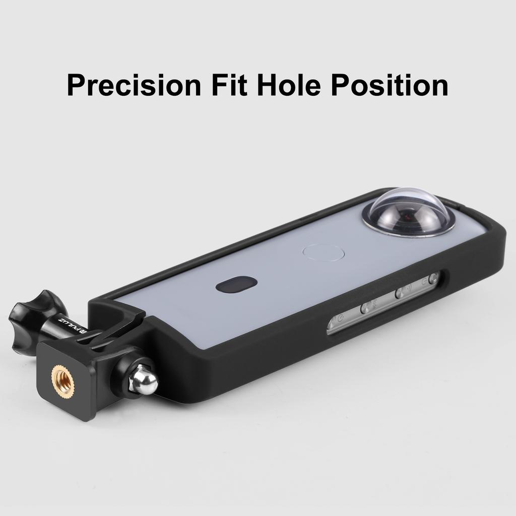 Защитная рамка PULUZ из пластика PC ABS для Ricoh Theta SC2, с креплением-адаптером и винтом