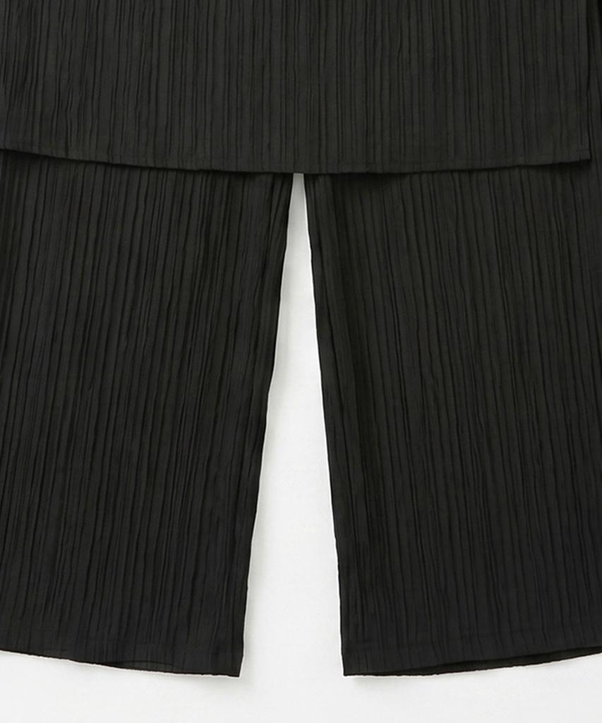 Eilubeu Wrap Wide Pants Aasfpt101A
