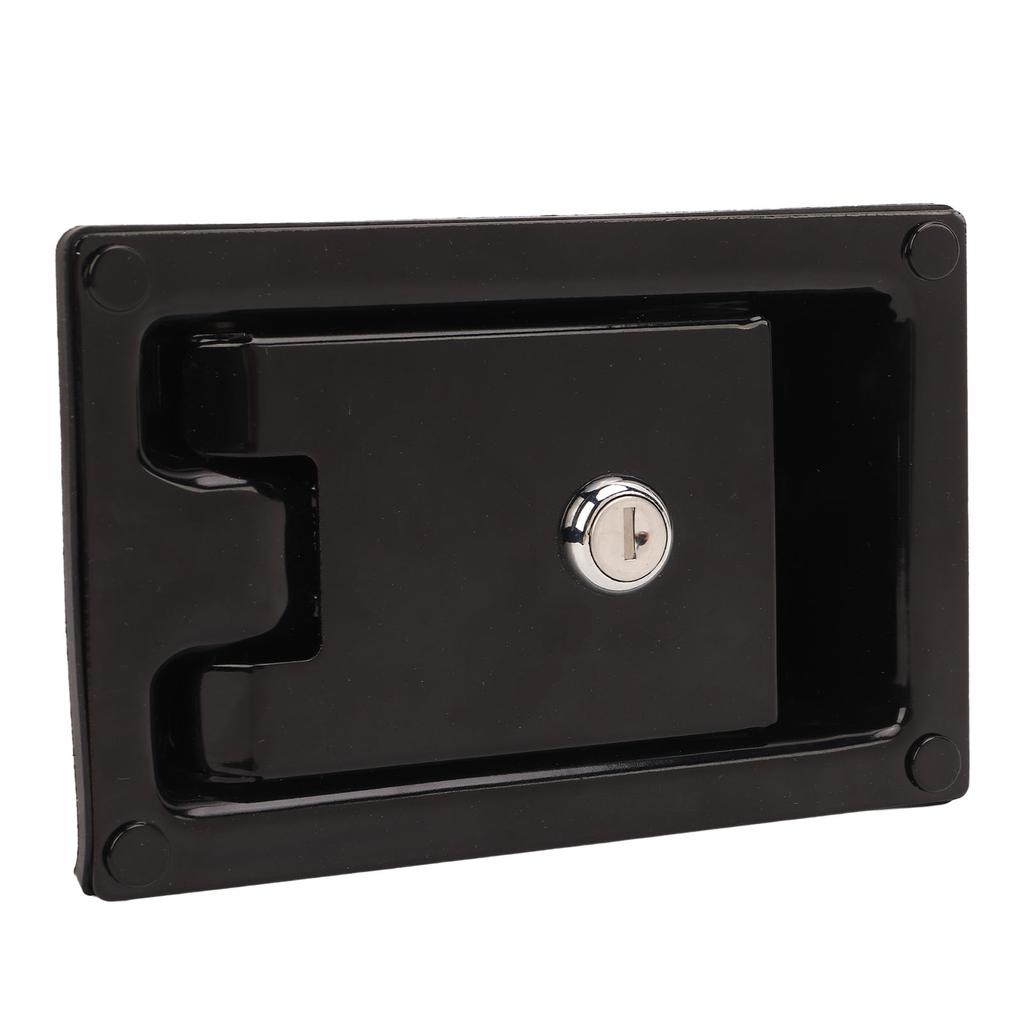 Paddle Handle Lock Door Latch Heavy Duty Cold Rolled Steel Flush Mount Locking Door Latch for RV Cam
