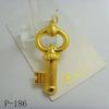Pendant with Necklace For Women Men 24k Gold Plated Copper 33 Designs Wholesale Fashion Zircon For Daily Wear Anniversary