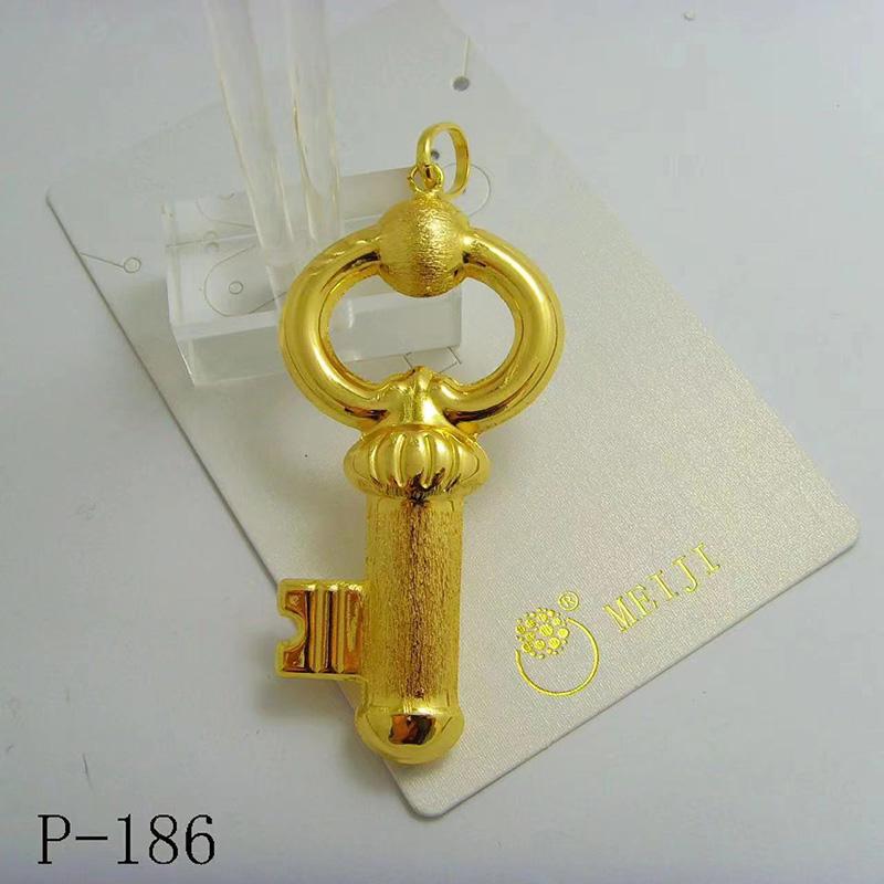 Pendant with Necklace For Women Men 24k Gold Plated Copper 33 Designs Wholesale Fashion Zircon For Daily Wear Anniversary