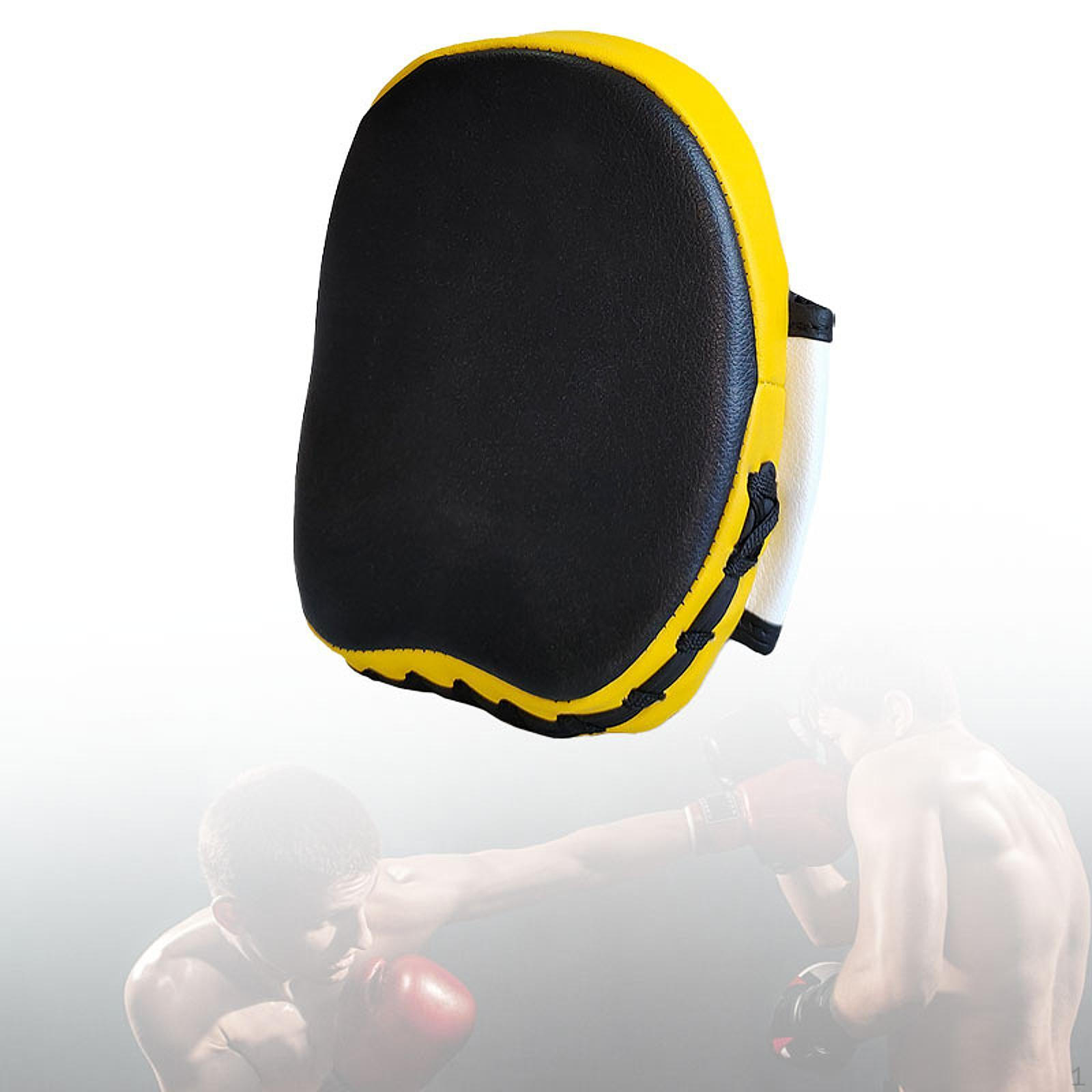 

Изогнутая боксерская лапа из искусственной кожи Focus Mitt Sparring Practitioning Adults Kids Punching Training