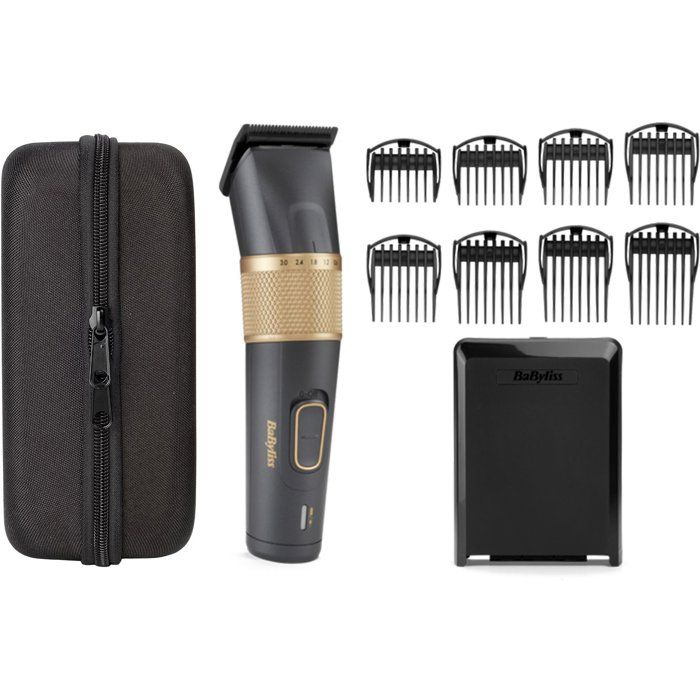 Tondeuse cheveux - BABYLISS - P1361E - Lames graphite - 26 hauteurs de coupe - Autonomie 160 mi