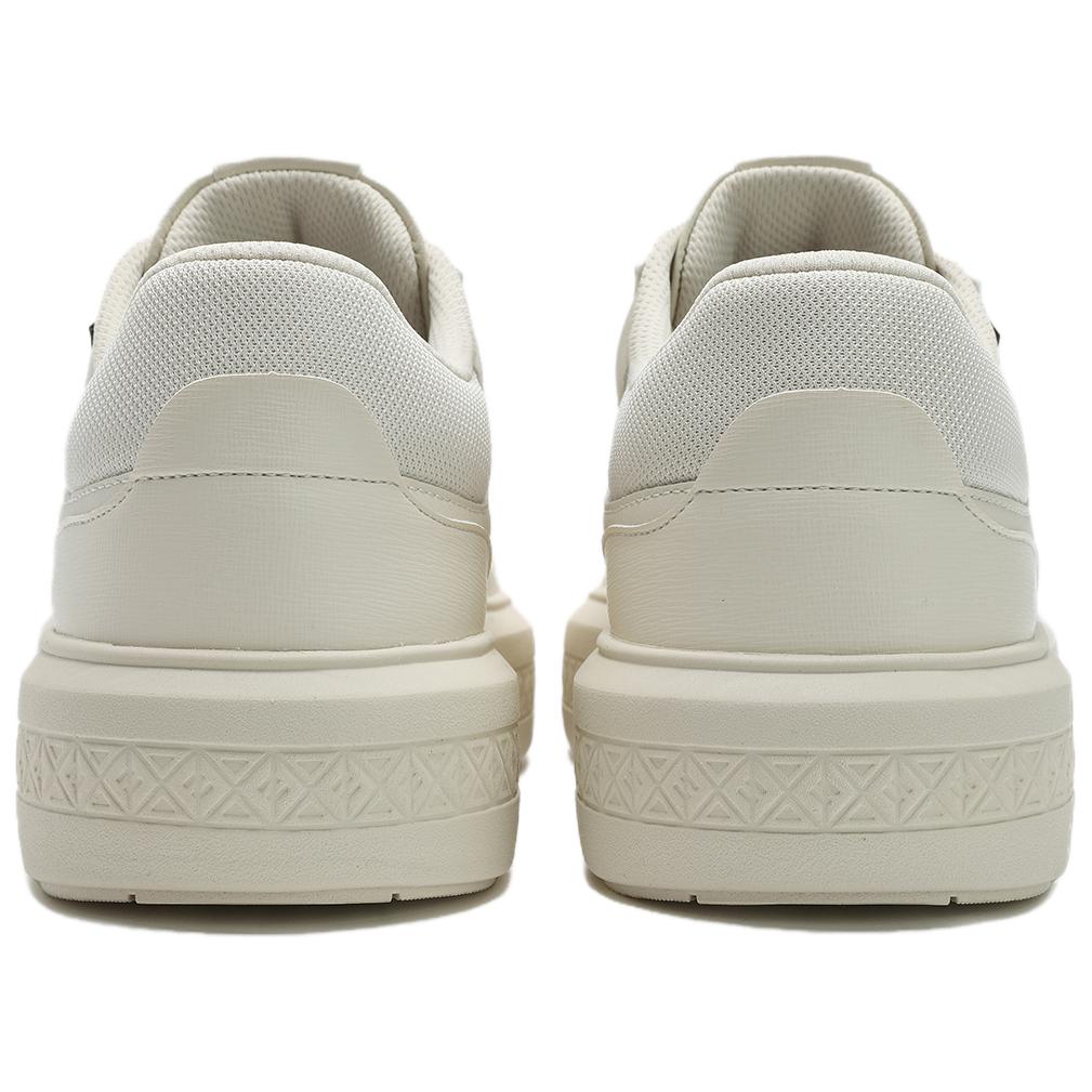 New FILA BASELINE Low Top Skateboard Shoes Women's Beige F12W522222FWS