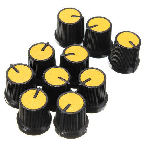 10PCS/lot WH148 Potentiometer knob Cap AG2 Plastic Knob For Diameter 6mm Knob Plum Handle