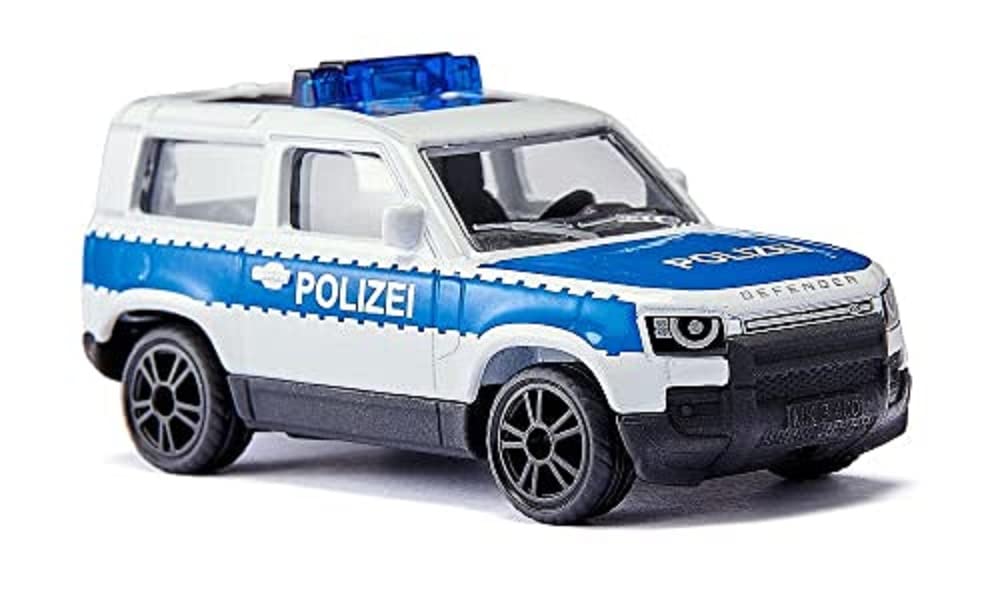 SIKU Land Rover Defender German Police Car for ages 3 and SK1569 up,