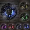 Tree of Life Retro Vinyl Record Wall Clock Living Room Kitchen Family Tree Retro Vinyl Longplay Wall Art Home Decor Wall Clock